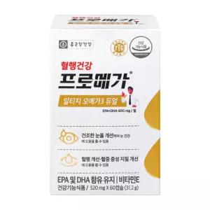 (6개)종근당건강 프로메가 알티지 오메가3 듀얼 520mg x 60캡슐 / N
