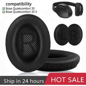 QuietComfort 35 45 & 35 II 헤드폰 메모리 폼 이어 쿠션용 BOSE QC35 QC45용 교체용 이어 패드 고품질
