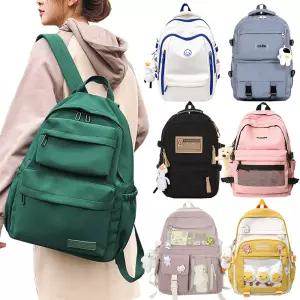 신학기 중학생책가방 고학년 초등학교가방 고등학생 대학생백팩 방수 학원 캐주얼 남자 여자