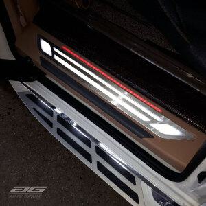 올뉴카니발 더뉴카니발 사이드스텝 스텐 LED도어스커프 스텝커버몰