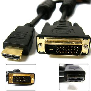 최고급 DVI케이블 싱글/듀열 노이즈필터 금도금 단자/변환젠더/연장선/연결잭/연장케이블/HDMI TO DVI RGB