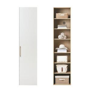 한샘 바이엘 옷장 50cm(높이216cm) 화이트 선반형