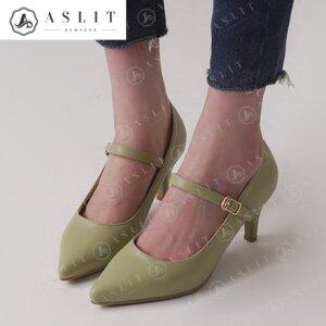 [기타][애슬릿] 스틸레토 여성 메리제인 엣지 펌프스 힐 7cm