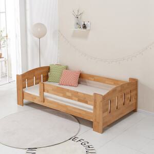 [로쏘가구]비반 가드 프레임 침대 엘다 원목