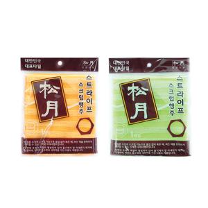 [롯데백화점]송월타월 스트라이프 스크럽행주 1장 (30X30cm)