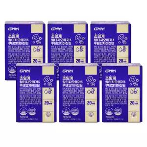 GNM자연의품격 초임계 알티지오메가3 루테인지아잔틴 1050mg x 30캡슐 6박스 I