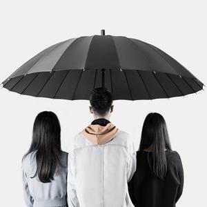 아이데이 24K 튼튼한 고급 골프 대형 장우산 자동 패션 의전 고밀도 우산 살많은