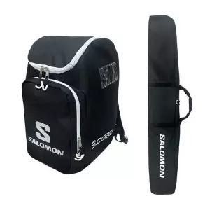 뉴 살로몬 스킷조 에스코어 스노우보드 스키 가방 부츠가방 50L 세트  헬멧 악세사리 수납가능