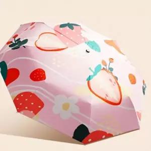 우양산 자동양산 완전 3단 uv차단 골드 겸 베리-WFHBQT6