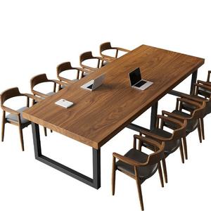 원목 대형 우드슬랩 테이블 식탁 카페 탁자 회의실 책상