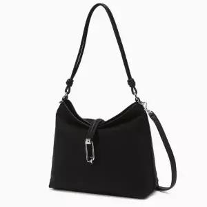 [닥스]블랙 D락장식 원단 호보백 DCBA5E965_s