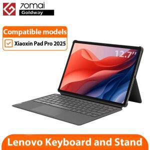 정품 레노버 샤오신 패드 프로 2025 12.7 키보드 브래킷 스탠드, 마그네틱 터치패드 태블릿 보호 케이스,