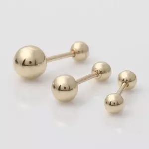 14K Gold 정품 베이직 골드 볼 피어싱 3종 택1 금피어싱 예쁜피어싱 골드피어싱 기본피어싱