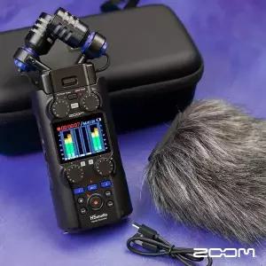 줌 핸디 레코더 H5 studio ZOOM H5-studio 유튜브 마이크 스튜디오 녹음기 ASMR 휴대용