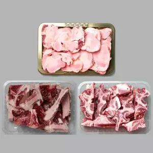 [후레쉬앤푸드]Fresh 한우1등급 사골+반골+잡뼈 총6kg