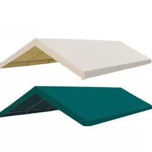 간이주차장 캐노피 파고라 비가림막 차고 주택 지붕 차양 조립식 어닝 방수 미색