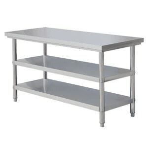 스텐작업대 업소용 조리대 식당 싱글 슬라이딩 바퀴달린 주방 서랍형 3단