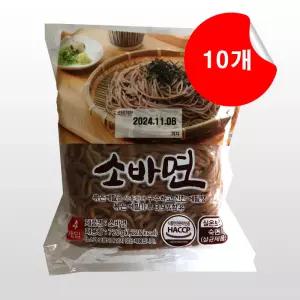[한일식품] 본고장 메밀소바면 720g (4인) x 10개