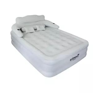 캠핑자충매트 내장 2인용 매트리스 에어펌프 에어침대 커피색 고급 백패킹 휴대용 캠핑용