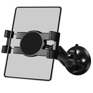 ROMHAUS 자동차 앞유리용 금속 태블릿 홀더 슈퍼 파워가 있는 흡착 마운트 14 7인치 태블릿용 튼튼한 자동차 차량 트럭 마운트 DS PW