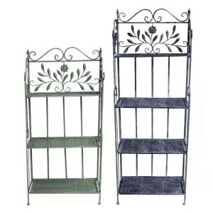 다육이 선반 빈티지 정리대 앤틱 발코니 철제 화분