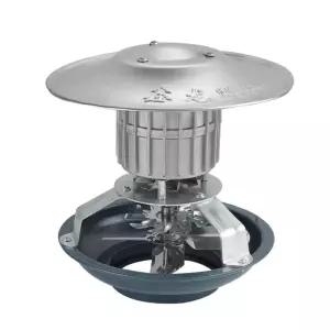 화목난로 배기팬 모터 연기 벤츄레이터 연통 배출기 난로 60W 방우커버 9cm