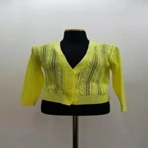 [라일리여성의류] Rly F60318 꽈배기 니트 숏 미니 가디건 카디건