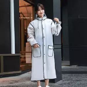 예쁜라인 장마 레인코트 우의 찢어지지않는 캡가드 잘