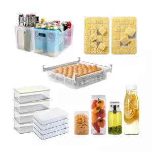 [실리쿡] 냉장고&주방수납 BEST 레일바스켓 / 트레이 / 마늘칸칸 / 물병 / 냉장고정리용기