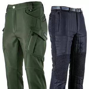 피크나인 겨울 기모 패딩 등산바지 방풍 남자 등산복 카고 남성 트레이닝 건빵 작업 팬츠