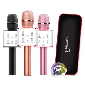 로이체 휴대용 노래방 무선 블루투스 마이크 30KM / 스피커 겸용