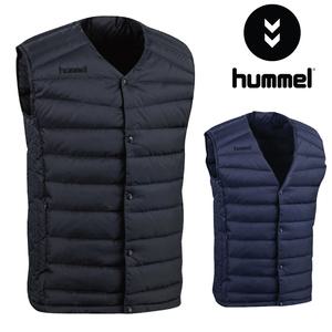 험멜 초경량다운 패딩조끼 라운드넥 빅사이즈 V넥  무광블랙 오리털 빅사이즈 4XL