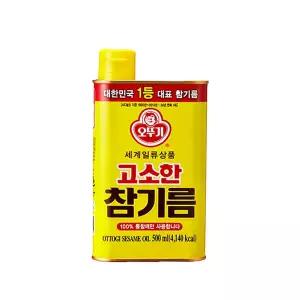 오뚜기 고소한 참기름(캔) 500ml