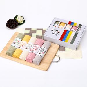 자연이랑 오방국수 100g 400g 5개 세트상품 발효국수 오색 연잎 단호박 흑미 백년초 현미찹쌀