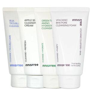 2개/이니스프리 그린티/비자트러블/화산송이모공폼