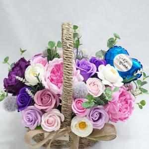 비누꽃바구니 생일 축하 결혼기념일 부부의날 개업 출산 승진 퇴임 어버이날 부모님 환갑 칠순 생신선물