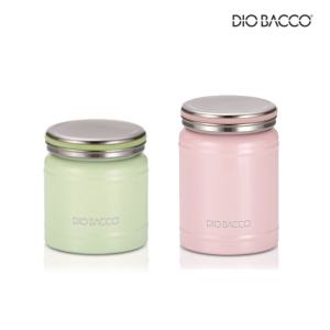 [디오바코] 파스텔 보온 죽통 300ml , 450ml / 304 스테인레스 미니 밥통 도시락 직장인 이유식
