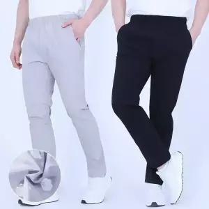 봄 여름 남자 냉장고바지 작업 작업복 하의 클라이밍 팬츠 밴딩 편한 쿨 쿨링 팬츠 시원한 기능성 스판 일자 냉감 빅사이즈