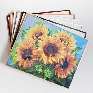 중대형 알루미늄 보석십자수액자 메탈 인테리어 아크릴 비규격 주문제작 슬림 액자