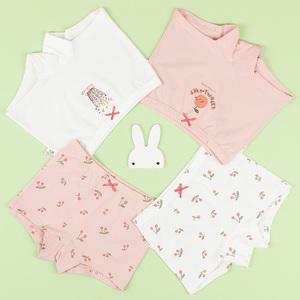 여아 아동 유아 드로즈 주니어 팬티 4개 세트 WPS-937