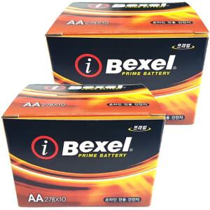 벡셀 알카라인 건전지 AA 40알 외 모음 관공서 사무실