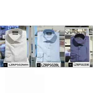 [란체티](김해점) 남성 모달  화이트/블루/네이비  긴소매 슬림핏 예복셔츠/비즈니스와이셔츠 LZRP502DB...