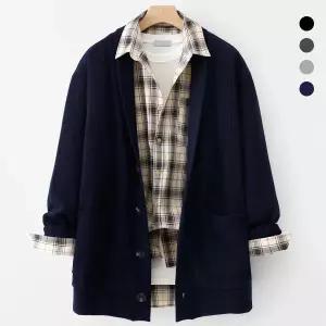 [엠엔씨][MNC] 제시 박스핏 숄가디건 (MDCD128LW)