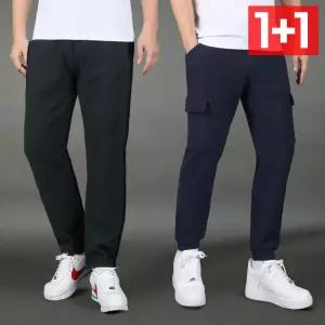 두장세트 스판 일자 조거 추리닝 트레이닝 바지 츄리닝 팬츠