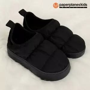 [보리보리/페이퍼플레인키즈]키즈 방한화 아동 털 운동화 유아 털신 겨울 패딩 슬립온 방한