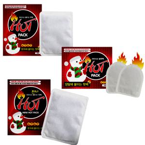 미니 포켓 발등 양말에 옷에 붙이는 발가락 신발 일회용 핫팩 휴대용 손난로
