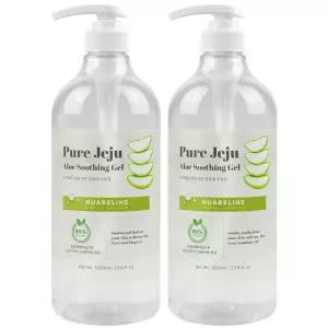 (2개)누아벨린 청정 제주 알로에 수딩젤 1000ml