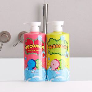 예꼬맘 어린이 올인원 샴푸 바디워시 겸용 1000ml 대용량 1L 3in1 유아 키즈 수영장 바스