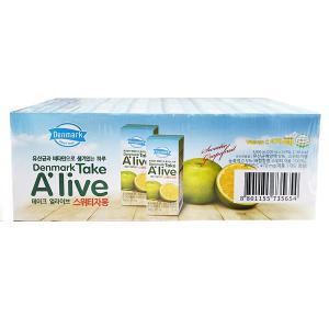 덴마크 테이크 얼라이브 스위티자몽 200ml x 24개