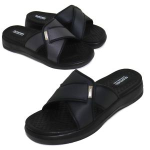 남성 푹신한 이중쿠션 남자 쿠션 엑스선 슬리퍼 캐주얼 빅사이즈 사무실화 KS022